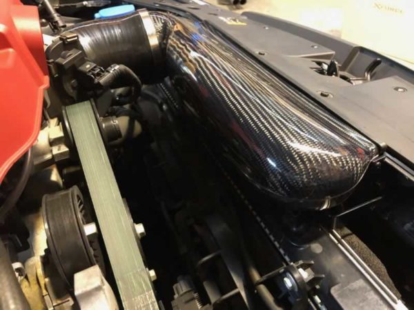 XAIR LSA OTR Intake carbon fiber back