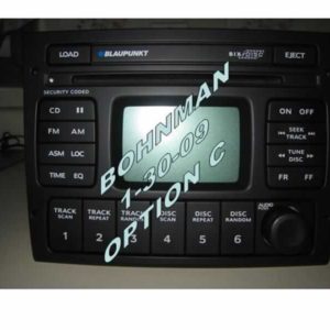 GTO Radio AUX Input Option C